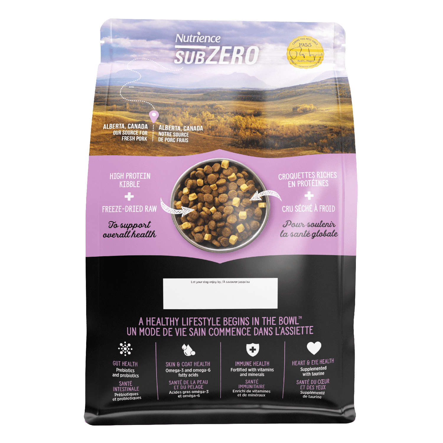 Nutrience SubZero Limited Ingredient Pork and Apple dry dog food 10 kg bag
