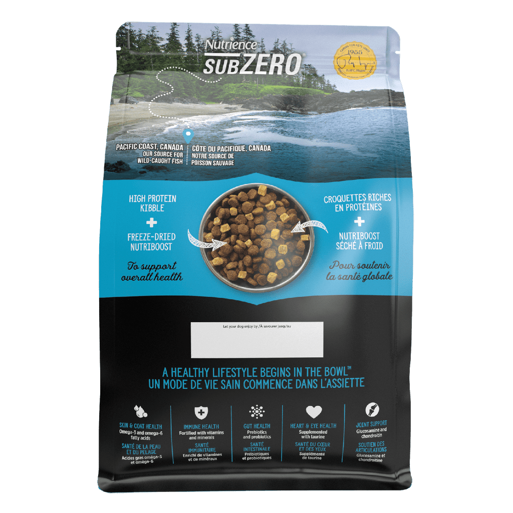 Nutrience SubZero Canadian Pacific dry dog food 1.8 kg bag