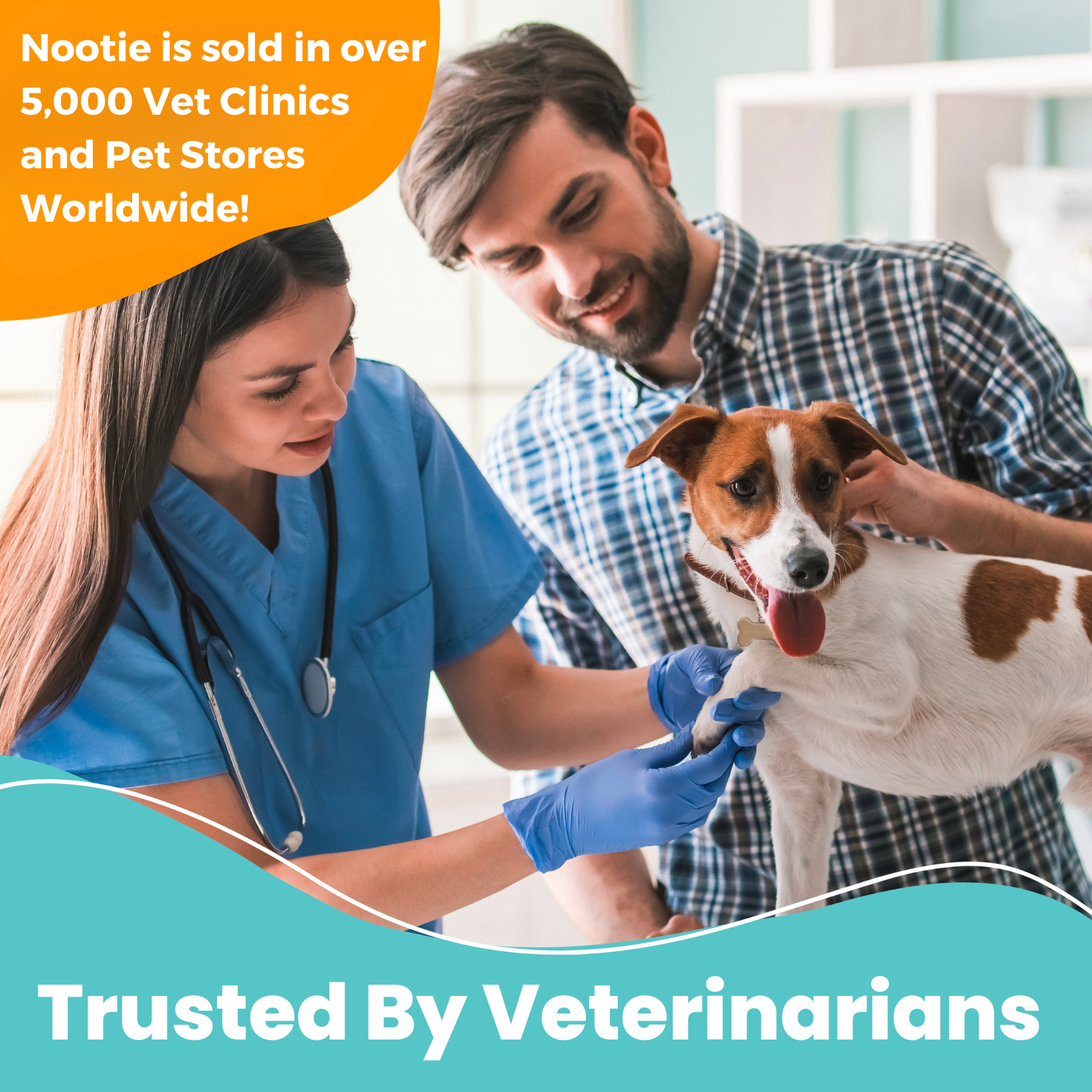 Nootie Tear Stain Wipes with Aloe pre-soaked pads 60 count
