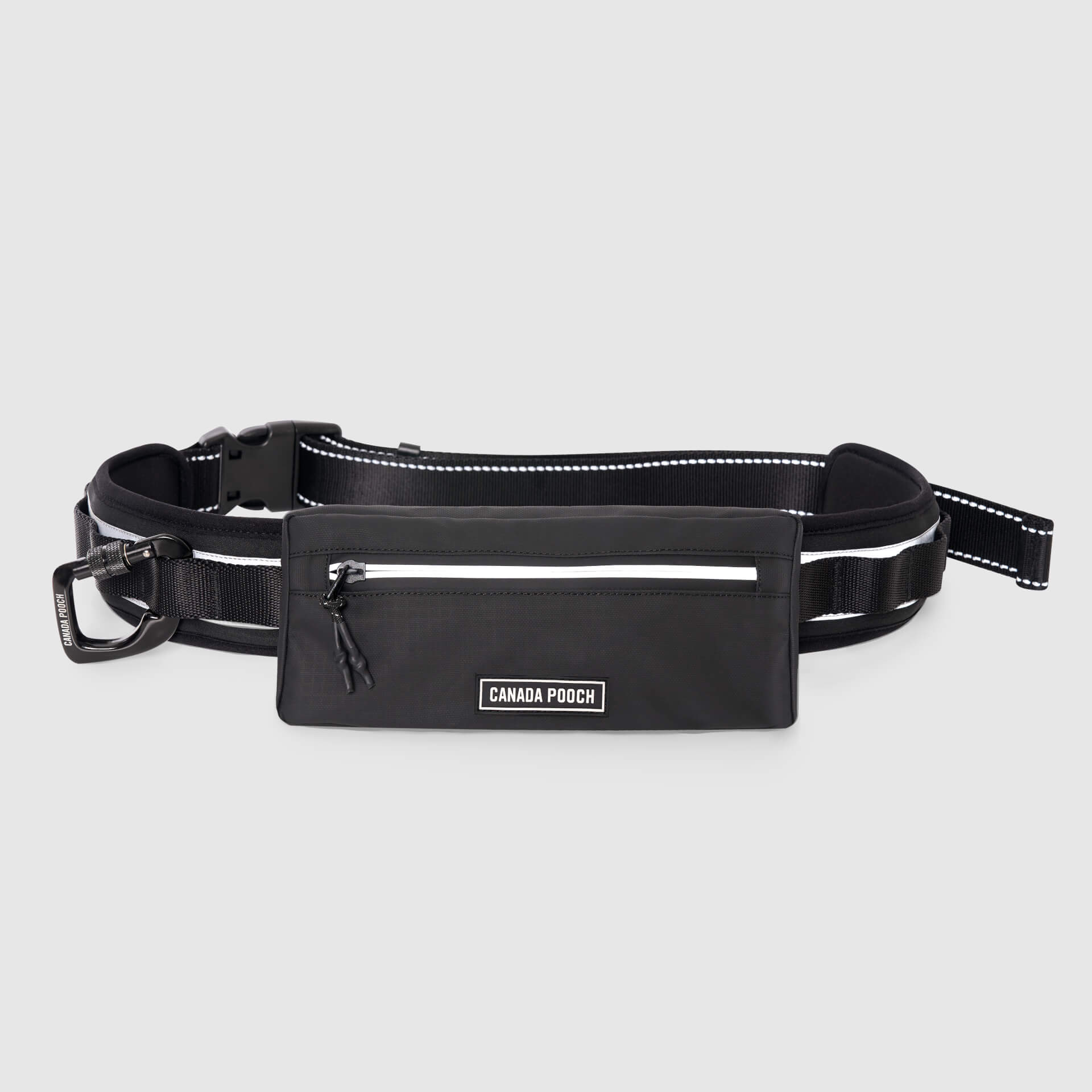 Canada Pooch Core Hands-Free Dog Walking Utility Belt Black One Size