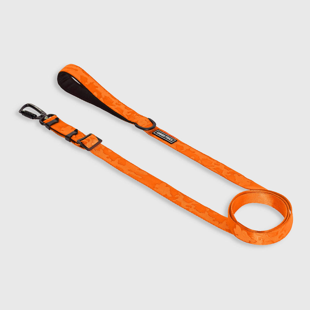 Canada Pooch Core Utility Leash orange camo small medium