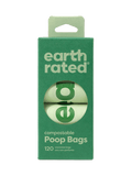 Earth Rated Unscented Compostable Refill Bags 8 rolls 120 bags