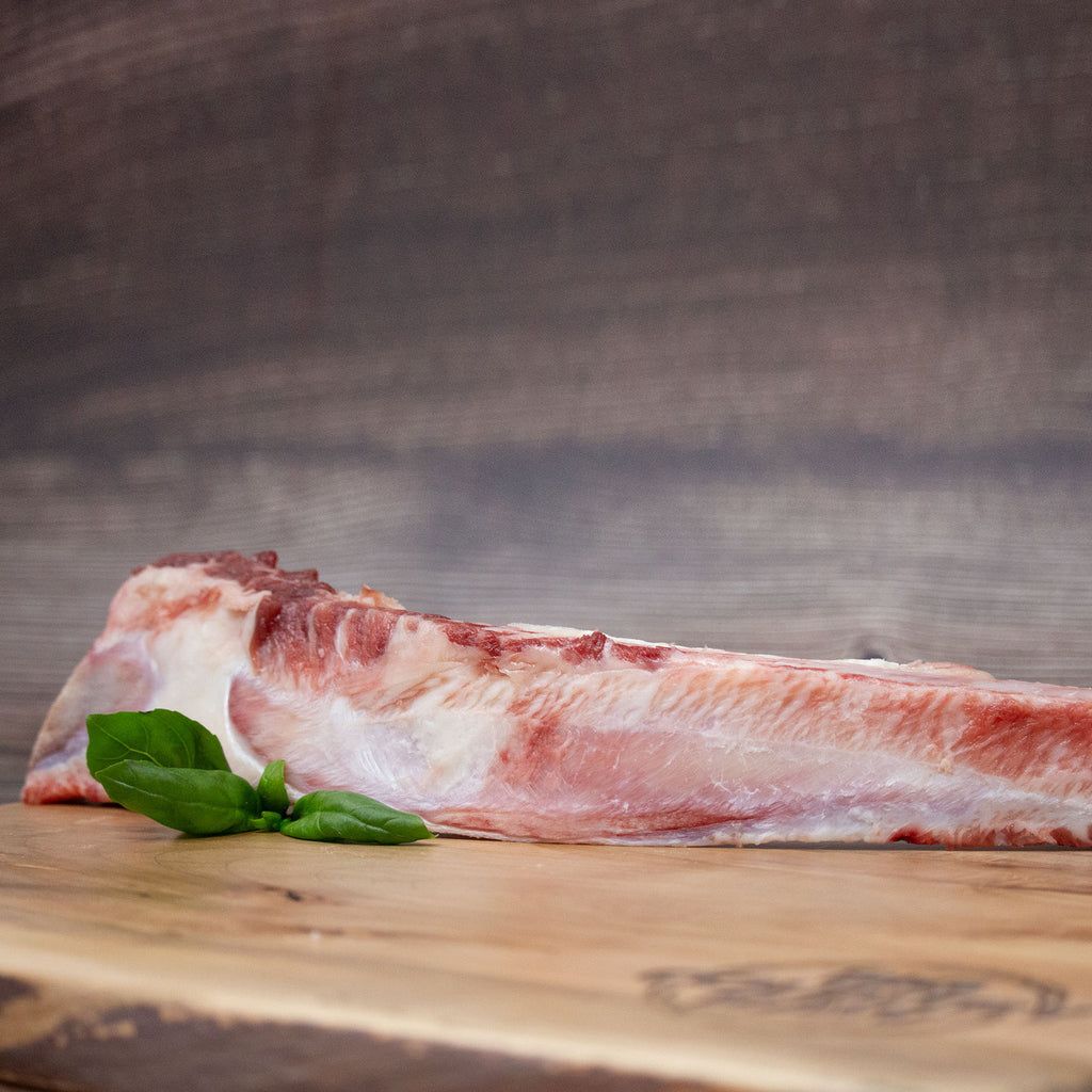 Big Country Raw flat rib bone single piece raw frozen dog chew