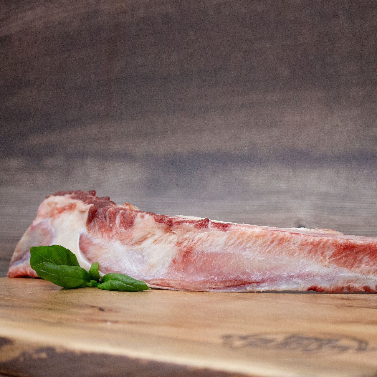Big Country Raw flat rib bone single piece raw frozen dog chew