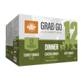 Big Country Raw Grab N Go Dinner 12 lb raw frozen dog food variety box
