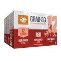 Big Country Raw Grab N Go Red 12 lb raw frozen dog food beef pork lamb variety box