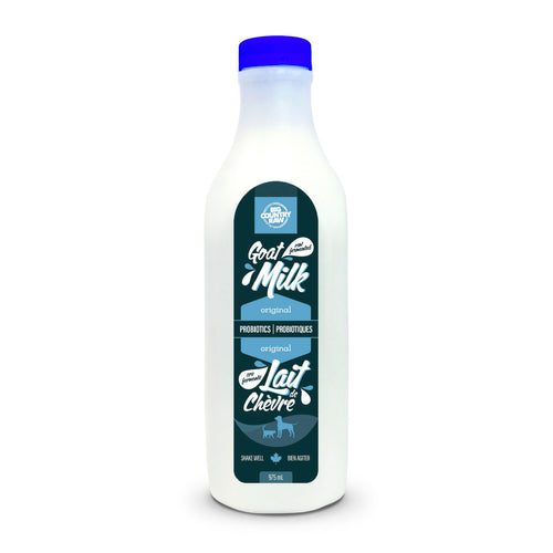 Big Country Raw Raw Goat Milk Original 975 mL fermented kefir bottle