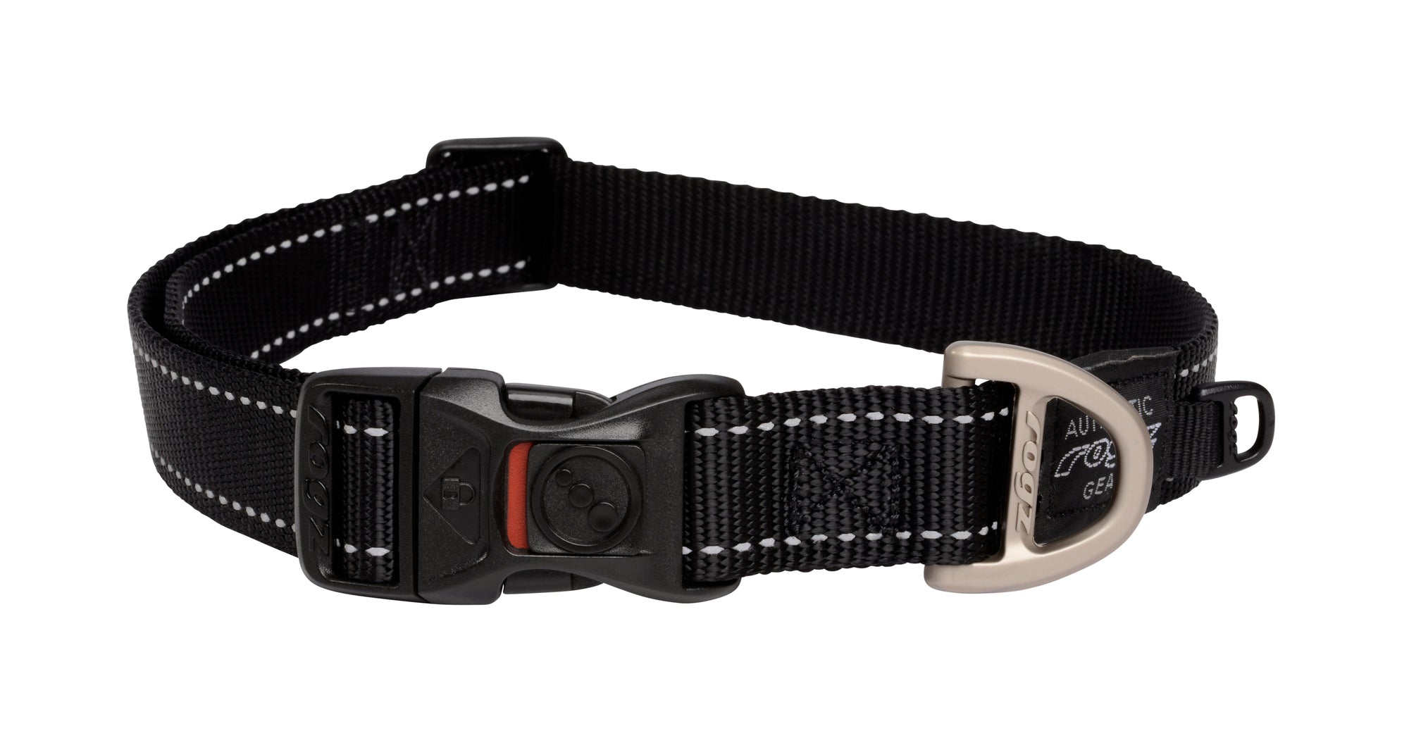 Rogz Utility Classic Dog Collar X-Large Black