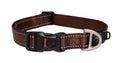Rogz Utility Classic Dog Collar X-Large in Brown