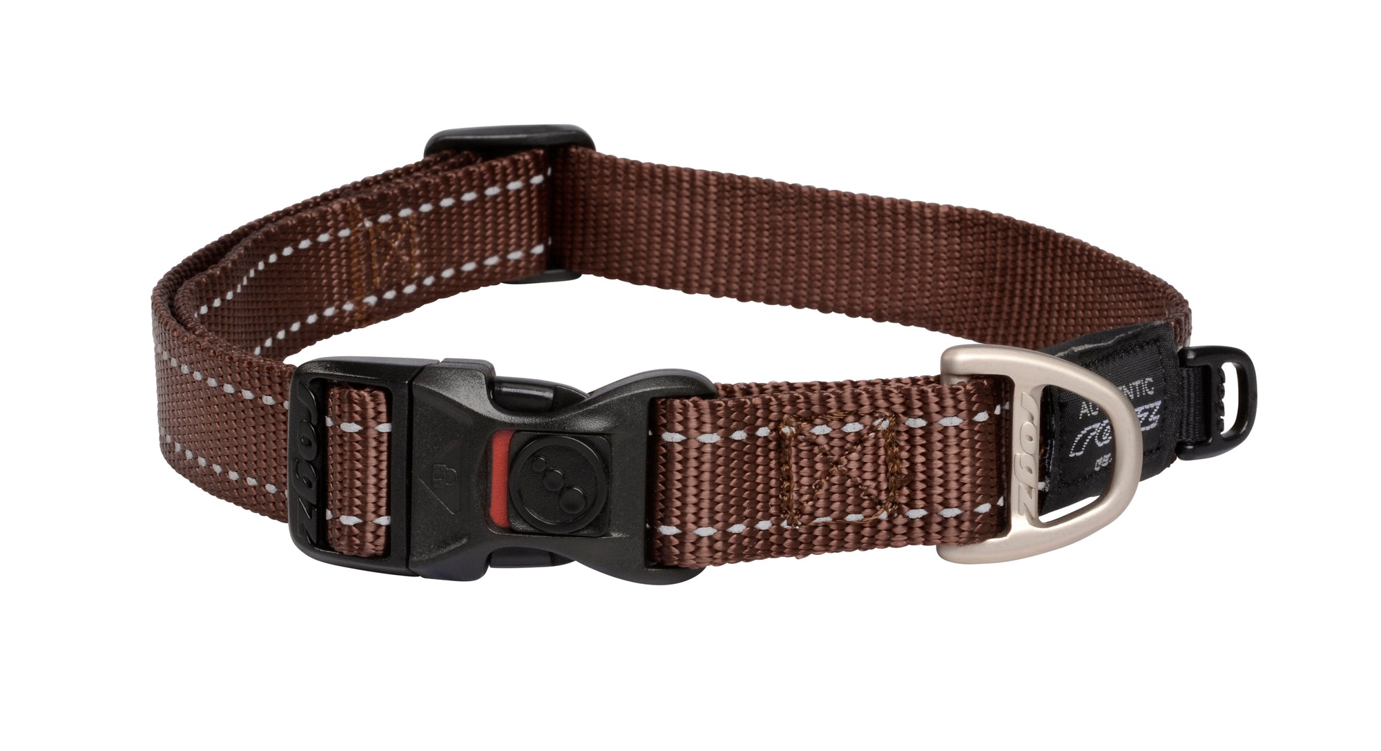Rogz Utility Classic Dog Collar Large in Chocolate