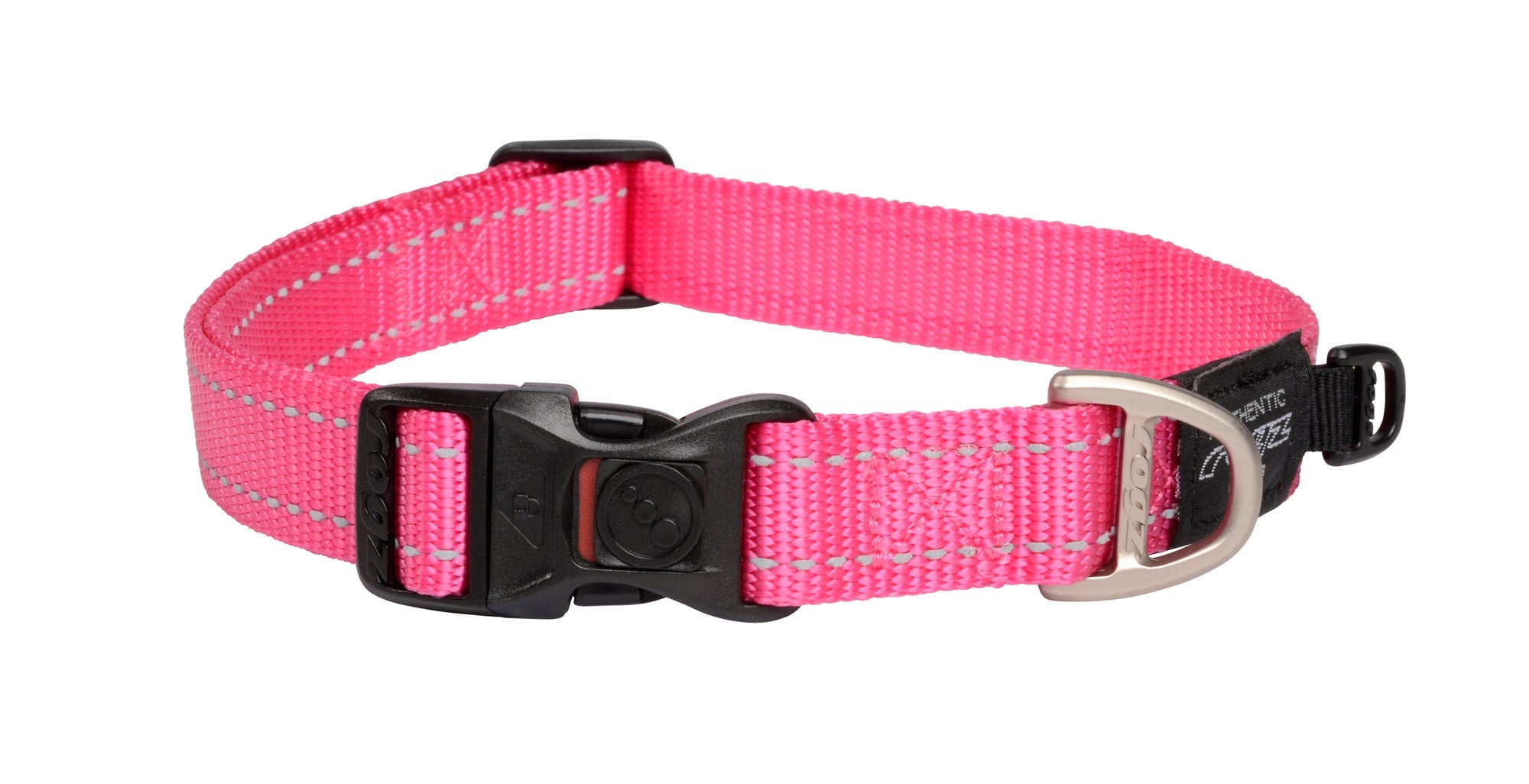 Rogz Utility Classic Dog Collar Large Pink