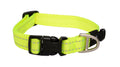 Rogz Utility Classic Collar Medium Yellow tear-resistant nylon dog collar