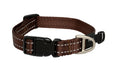 Rogz Utility Classic Dog Collar Medium Chocolate