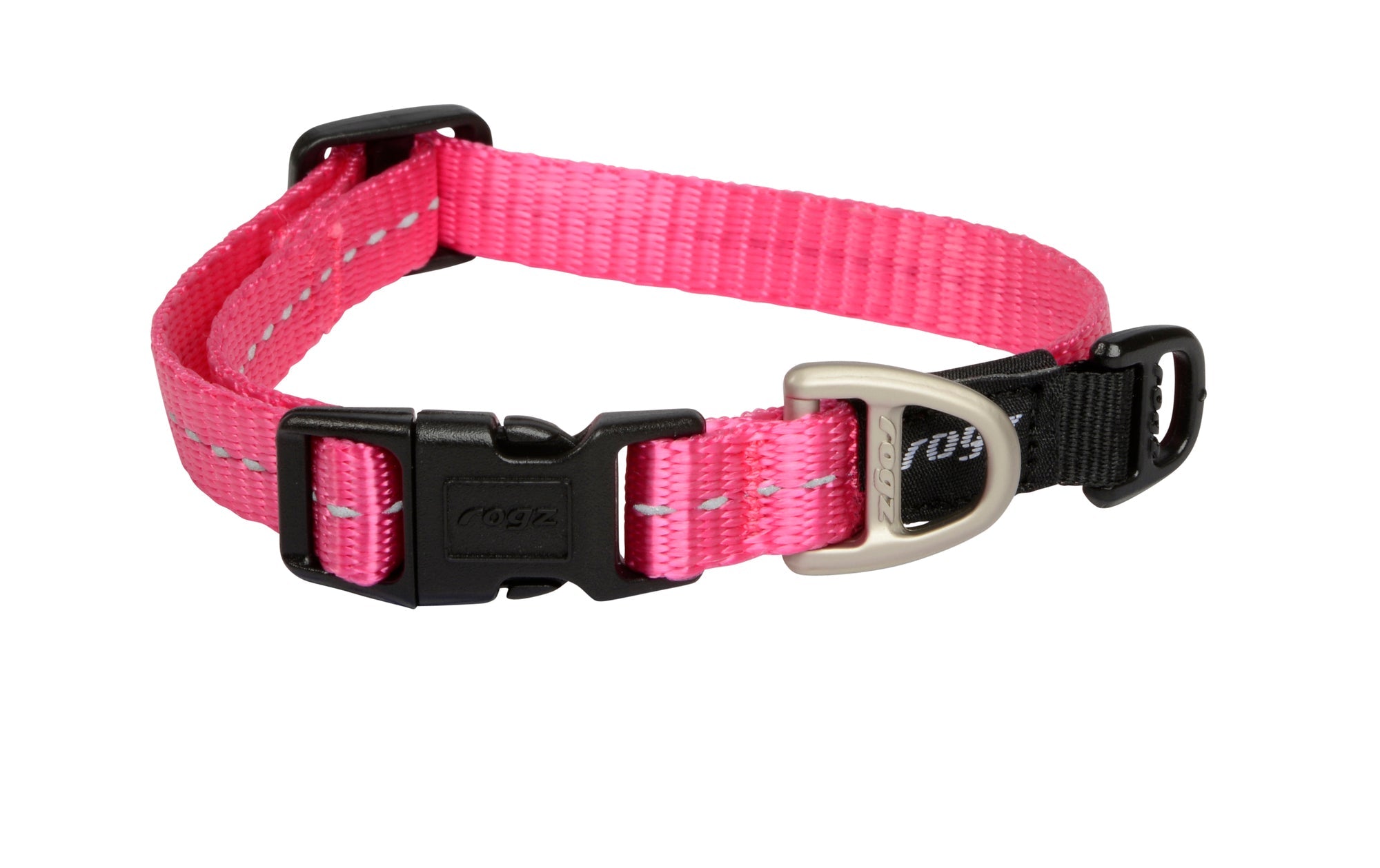 Rogz Utility Classic Dog Collar Small Pink