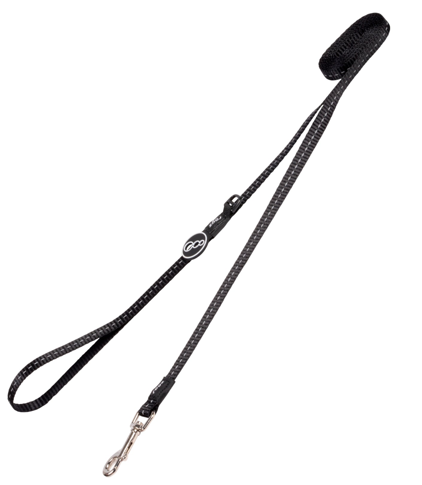 Rogz Utility Classic Lead 6ft Small in Black