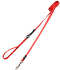 Rogz Utility Classic Lead Small 6ft Red nylon dog leash with reflective stitching