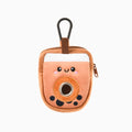 HugSmart Pooch Pouch Poop Bag Holder Bubble Tea soft plush dispenser with leash clip