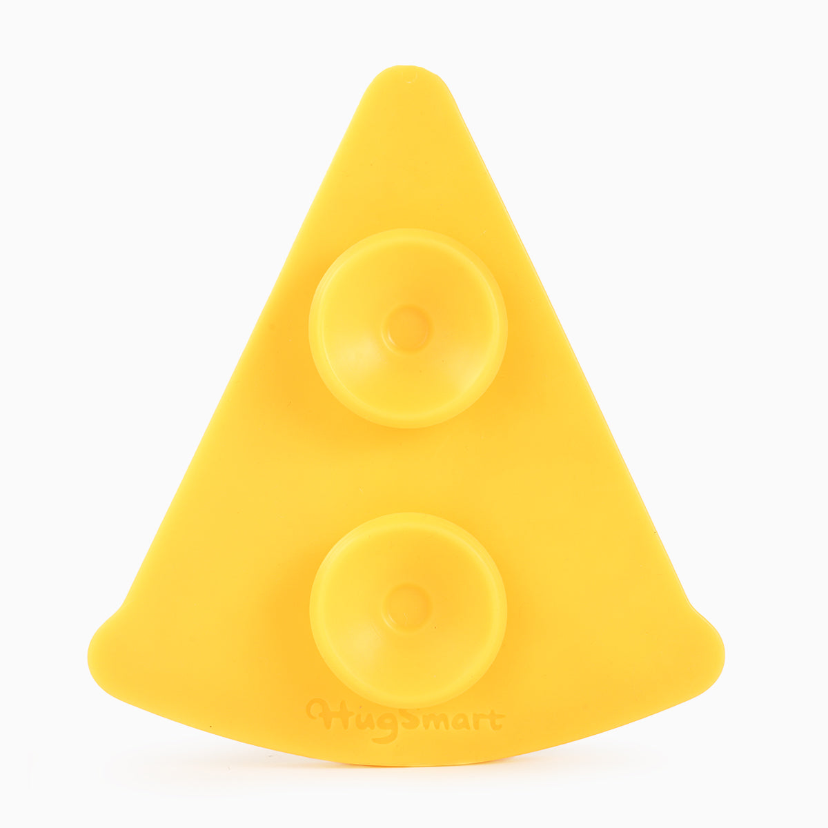 HugSmart pizza-shaped TPE lick mat slow feeder with suction cups