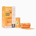 HugSmart citrus-scented dog poop bags 8 rolls 120 bags