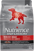 Nutrience Infusion Healthy Adult Beef Recipe dry dog food kibble bag 2.27 kg