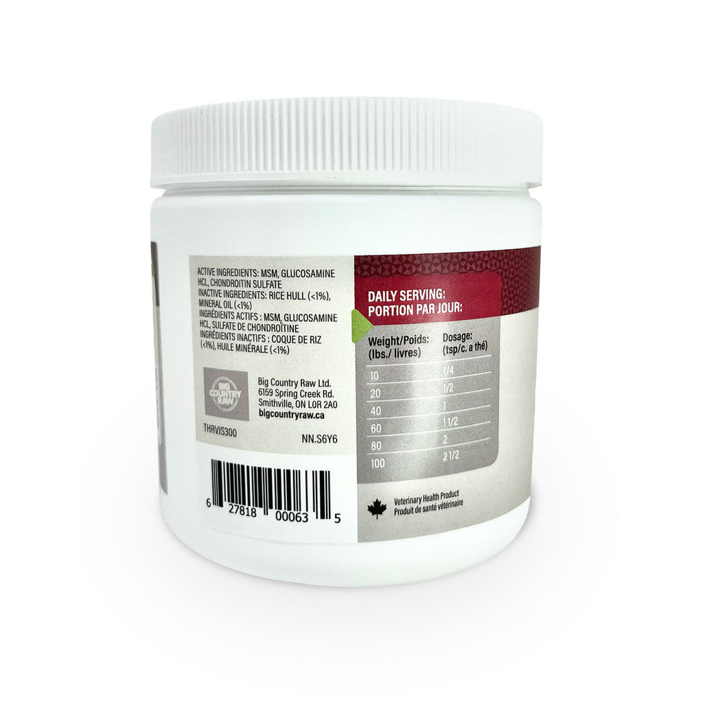 Thrive Joint Support Fusion 300 g powder supplement for dogs