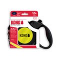KONG Reflect Retractable Dog Leash Large 16ft Black for dogs up to 110 lb