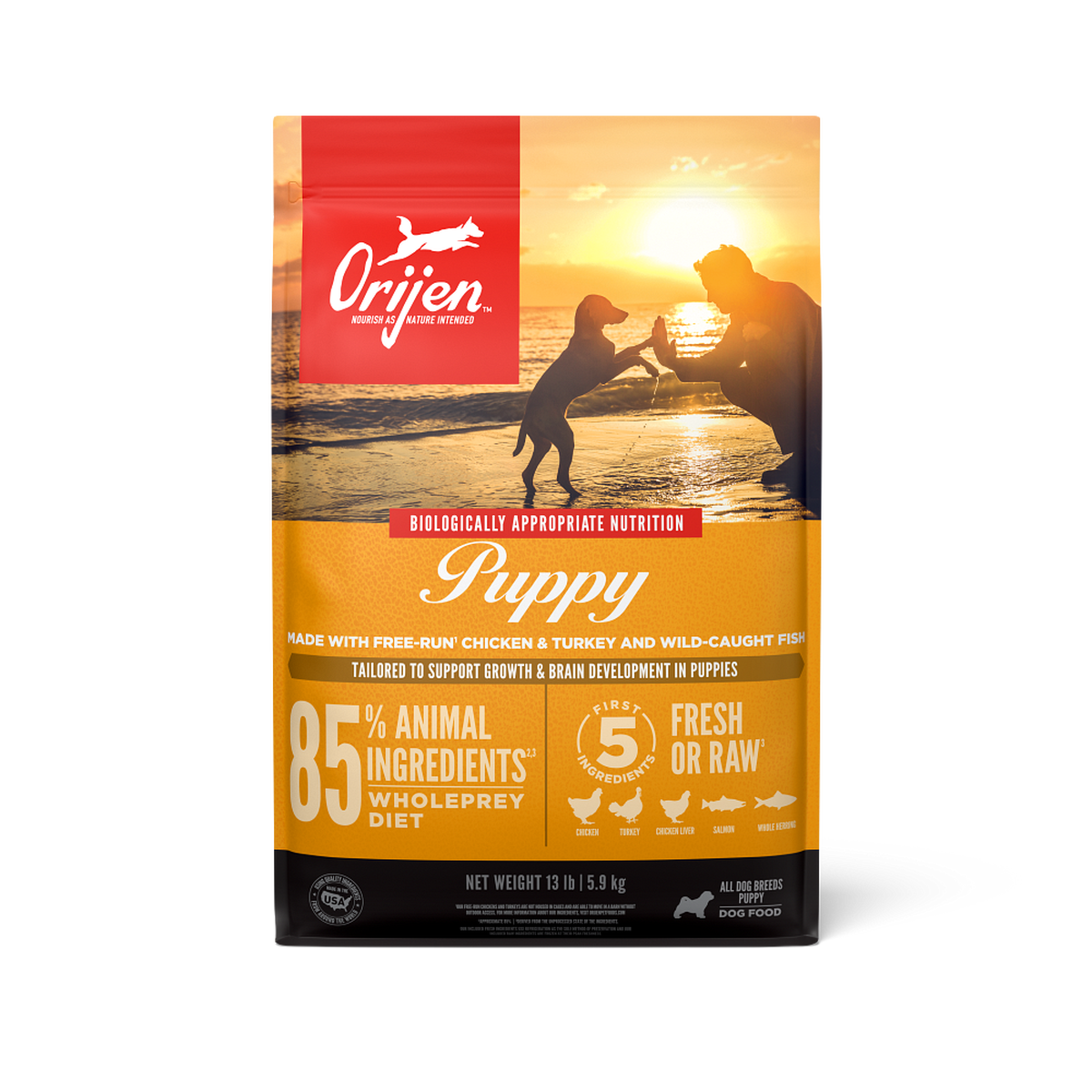 ORIJEN Puppy dry dog food 2 kg bag