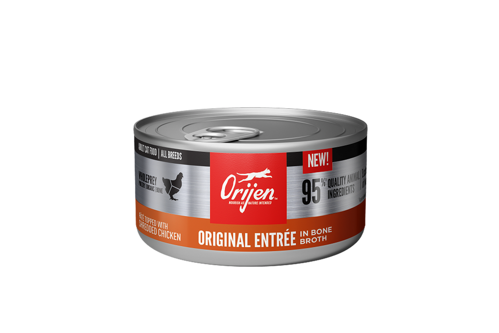 ORIJEN Original Entrée Wet Cat Food poultry and fish pâté 85g can