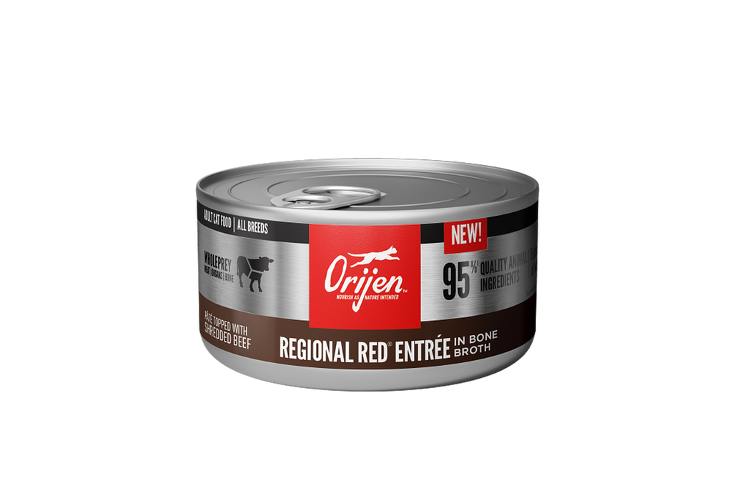 ORIJEN Regional Red Entrée Wet Cat Food pâté 85g can