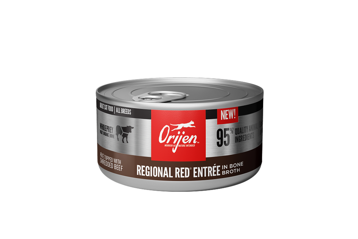 ORIJEN Regional Red Entrée Wet Cat Food pâté 85g can