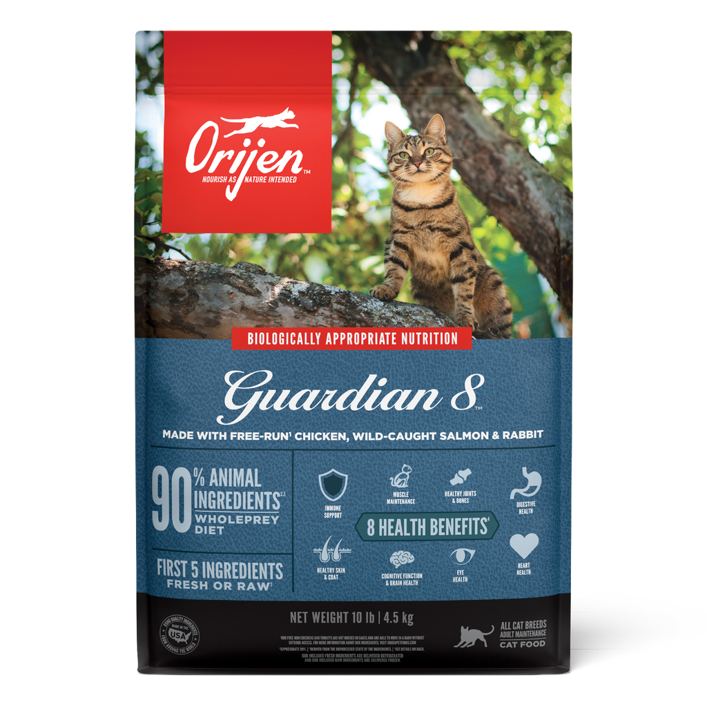 ORIJEN Guardian 8 dry cat food 4.5 kg bag