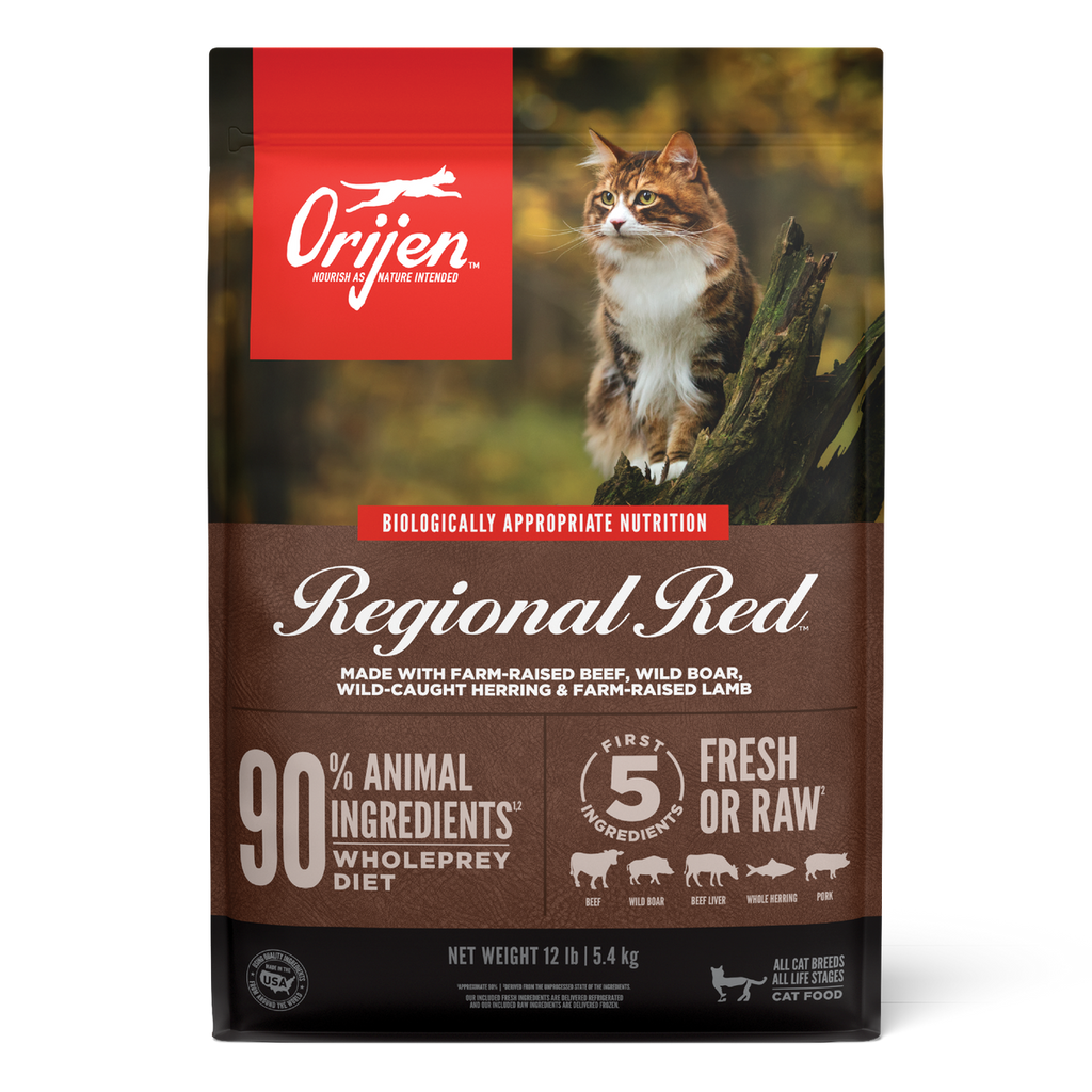 ORIJEN Regional Red dry cat food bag 1.8 kg