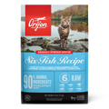 ORIJEN Six Fish dry cat food bag 5.4 kg