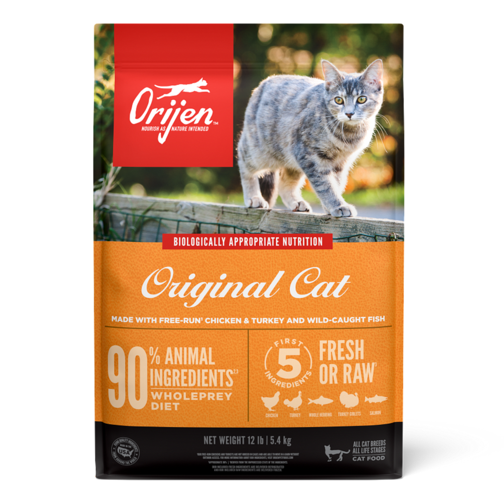ORIJEN Original dry cat food bag 1.8 kg