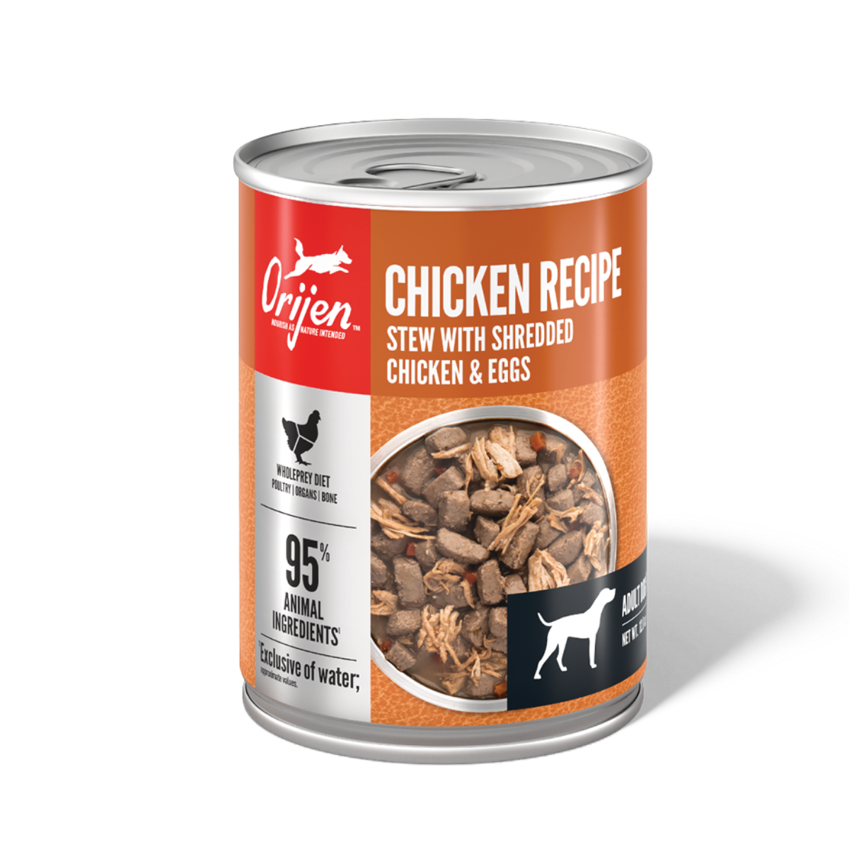 ORIJEN Chicken Recipe Stew wet dog food 363g can