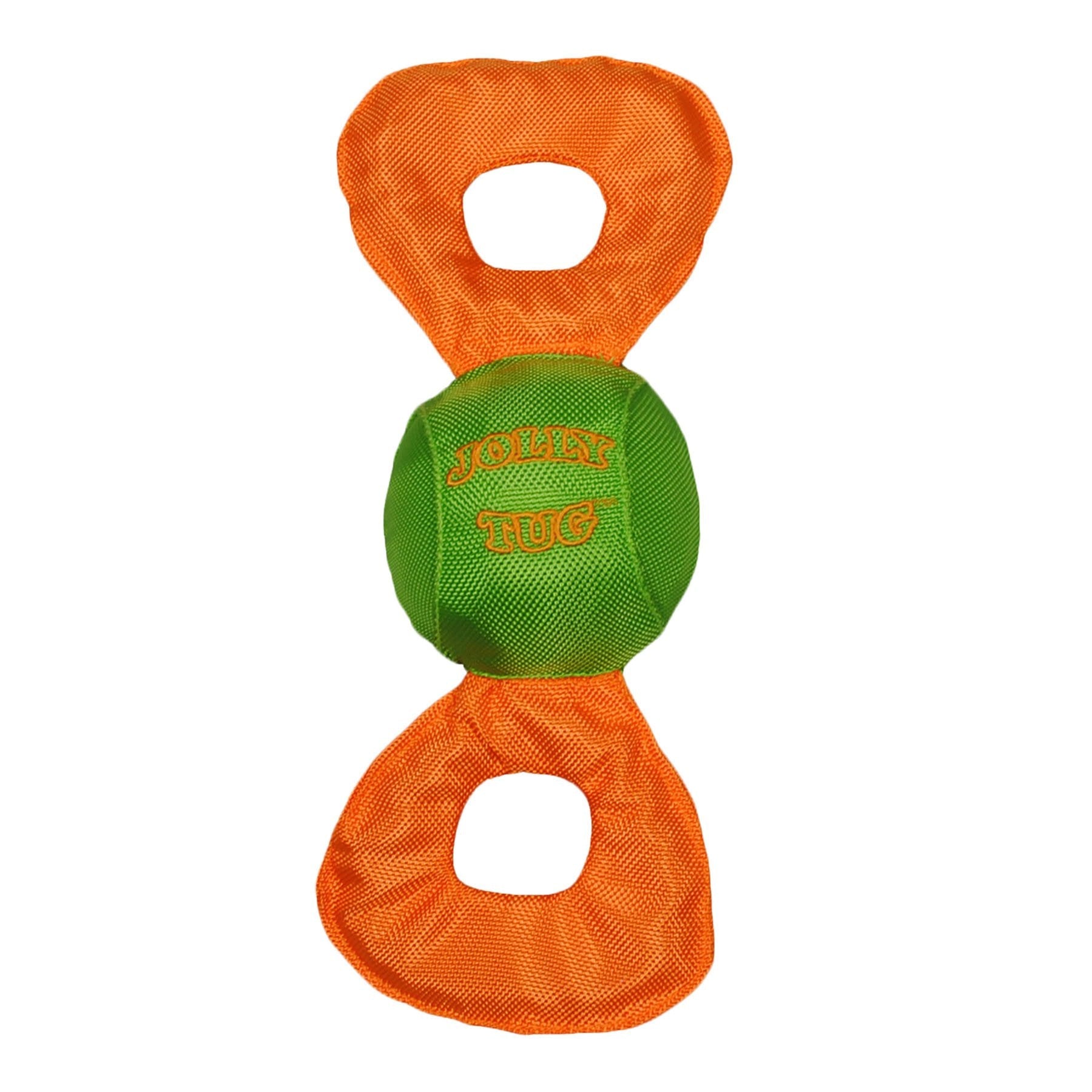 Jolly Pets Tug Large soft squeaky dog tug toy assorted colours