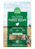 Open Farm Dog Freeze-Dried Raw Homestead Turkey Patties 10.5oz bag