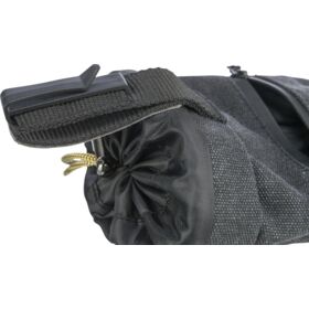 Trixie BE NORDIC Treat Pouch black canvas look with drawstring and waste bag dispenser