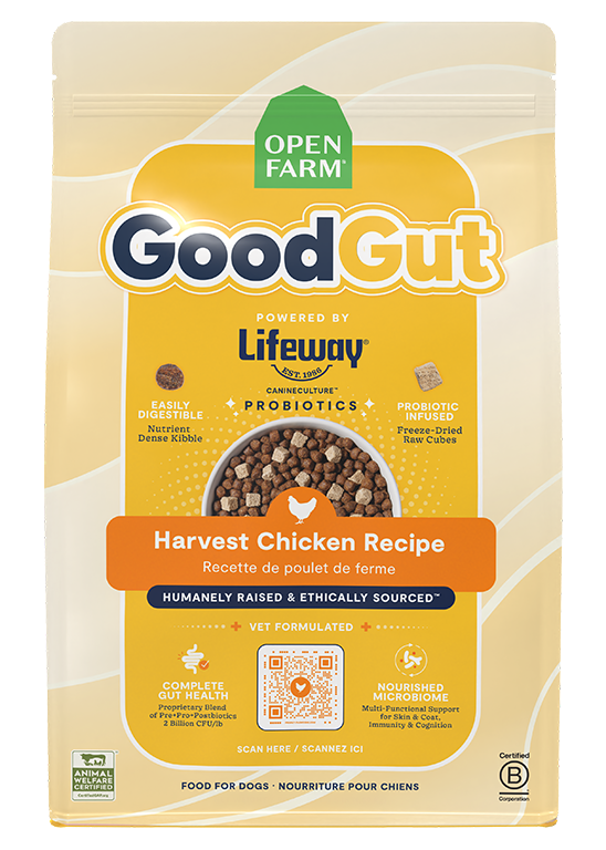 Open Farm Dog GoodGut Harvest Chicken dry dog food 3.5 lb bag