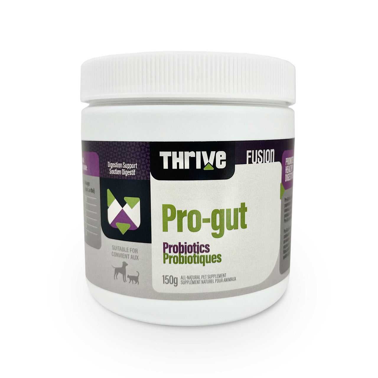 Thrive Pro-Gut Probiotics Fusion 150 g digestive supplement powder for dogs