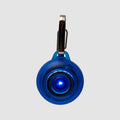 Rogz RogLite blue dog collar safety light clip-on two light modes water resistant