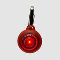 Rogz RogLite red dog collar safety light clip-on two light modes water resistant