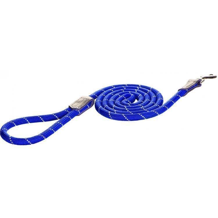 Rogz Rope Classic Lead Medium 6ft in Blue