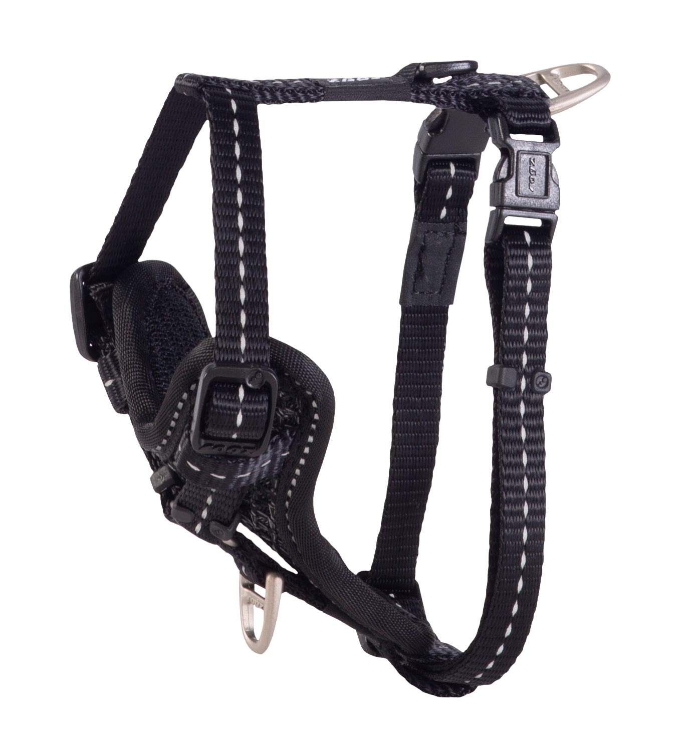 Rogz Utility Control Harness small in black