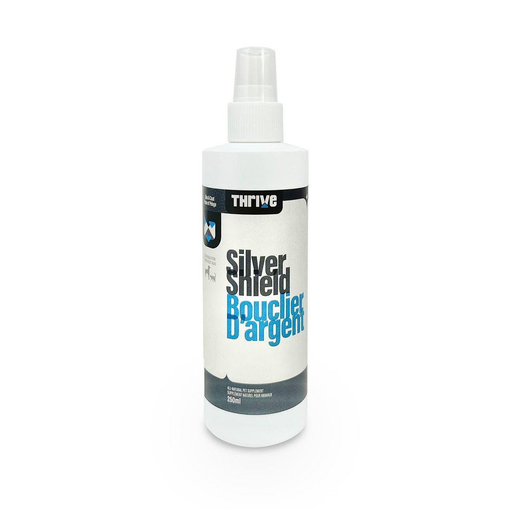 Thrive Silver Shield 250 mL colloidal silver spray for dogs skin and coat