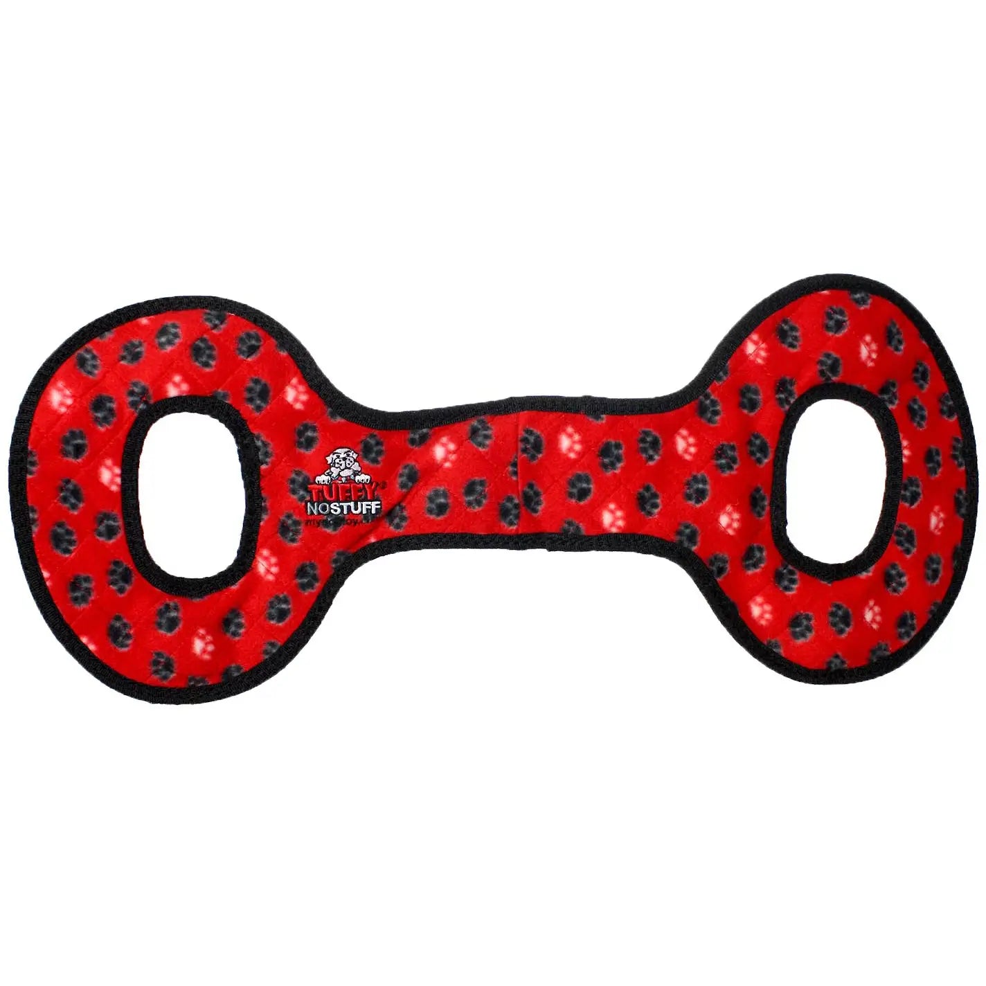 Tuffy No-Stuffing Ultimate Tug red durable dog tug toy 23 inch