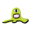 Tuffy Alien Green Captain Kurklops plush squeaky dog toy 15 inch
