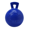 Jolly Pets Tug-N-Toss Ball with handle blue 10 inch extra large dog toy