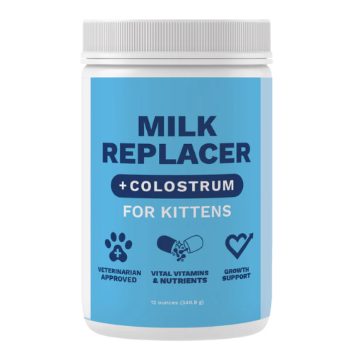 NaturVet Kitten Milk Replacer powder with colostrum 12 oz
