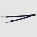 Rogz Utility Double Split Lead Large Black dual-dog leash